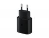 Samsung Super Szybka Oryginalna Ładowarka PD (25W) USB-C Czarna EP-TA800EBE z kablem C-C A70 A53 A52 A52s A90 S10 5G Note 10 M51 S20 S20+ S20 ULTRA S21 S21+ S21 ULTRA S22 S22+ S22 Ultra, S23 S23+ S23 ULTRA, S24, S24+, S24 ULTRA  A15 A25 A35 A55 S24 FE S25